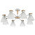 Потолочная люстра Arte Lamp TYLER A1031PL-8WH