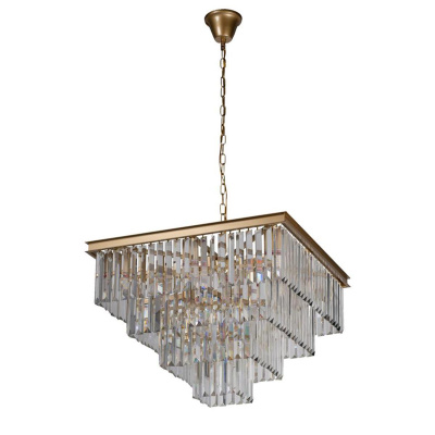 10019/600S Подвесная люстра LOFT IT Prism Clear