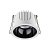 358691 SPOT NT21 462 белый/черный Светильник встраиваемый светодиодный IP20 LED 4000К 10W 100-265V KNOF