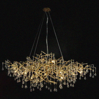 10067/1500 GD Подвесная люстра LOFT IT Bijout