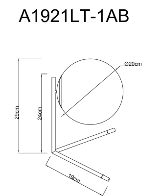 Декоративная настольная лампа Arte Lamp BOLLA-UNICA