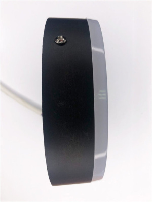 500R-6/3-3000/4000K-Bk Светильник светодиодный накладной круглый черный от интернет магазина Elvan.ru