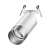 370874 SPOT NT22 506 белый/серебро Светильник встраиваемый IP20 GU10 9W 220V SLIM
