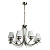 Подвесная люстра Arte Lamp DOMAIN A9521LM-8AB