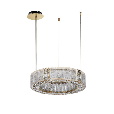 4204-4P, подвесная люстра, D400xH120/1500, LEDx40W, 4000LM, 3000K, included
