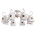 Потолочная люстра Arte Lamp FORTUNA A5495PL-8WG