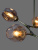 113/6-Gl Люстра подвесная золото E27x6 ELVAN- витринный образец от интернет магазина Elvan.ru