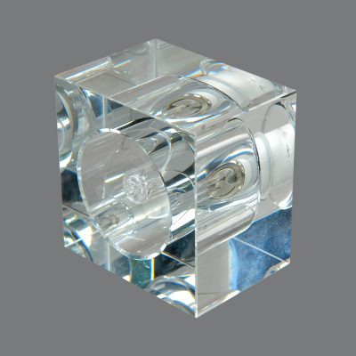 40261C-G-4-Cl-Ch Светильник точечный прозрачный-хром от интернет магазина Elvan.ru