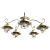 Потолочная люстра Arte Lamp LANTERNA A4579PL-5WG
