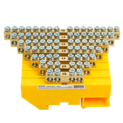 Шины N, PE, PEN, L, кросс-модули STEKKER LD555-69-14