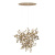 10101/3 Gold Подвесной светильник LOFT IT Spark
