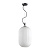 4752/1 PENDANT ODL21 489 белый/черный Подвес E27 60W ROOFI