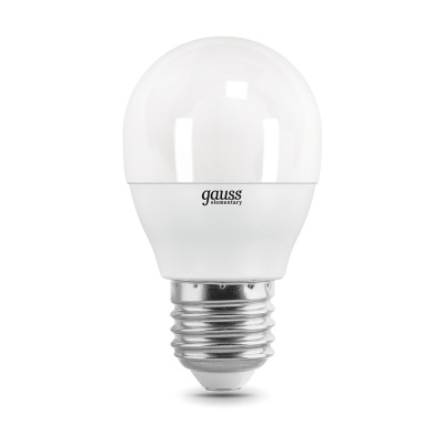 Светодиодная лампа Gauss Шар 10W 730Lm 4100K E27 53220