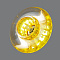 755-G-9-Yl Светильник точечный желтый от интернет магазина Elvan.ru