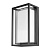 Уличный настенный светильник Arte lamp MENKAR A1332AL-1BK