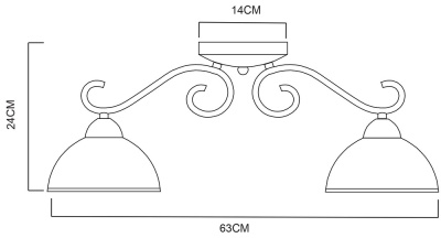 Потолочная люстра Arte Lamp BEATRICE