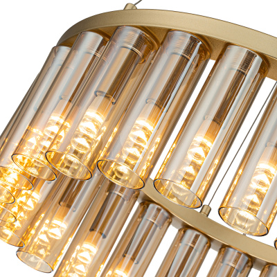 4503-25P, подвесная люстра, D490xH160/1360, 25xG9LEDx2W, 1750LM, 3000K, included