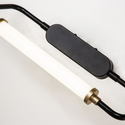 4100-1W, настенный светильник, D165xW400xH165, LEDx8W, 640LM, 4000K, included, switch