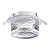 370919 SPOT NT22 512 белый Светильник встраиваемый IP20 GU10 9W 220V GEM