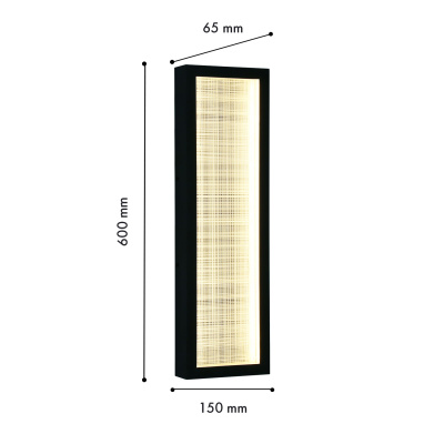 4298-2W, уличный светильник, D50xW150xH600, LEDx30W, 650LM, 4000K, IP54, included