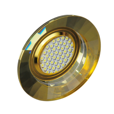 8160-MR16-5.3-Yl-Gl Светильник точечный желтый-золотой