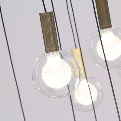 4378-27P, подвесная люстра, D810xH2740, 27xLEDx3.5W, 6305LM, 4000K, CRI>90, included