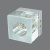 8031H-G-9-Wh-Ch Светильник точечный накладной белый-хром от интернет магазина Elvan.ru