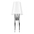 10207W/M Chrome Настенный светильник LOFT IT Brunilde