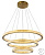 Светильник ZORTES GRACE ZRS.30220.228, Мощность - 228Вт, Тип лампы: LED, В -1500мм/700мм / Ш - ø400/600/800мм