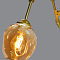 113/6-Gl Люстра подвесная золото E27x6 ELVAN от интернет магазина Elvan.ru