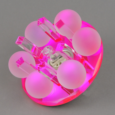 8330-G-9-Pk Светильник точечный розовый от интернет магазина Elvan.ru