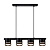 Подвесная люстра Arte Lamp LEGACY A8024SP-4BK