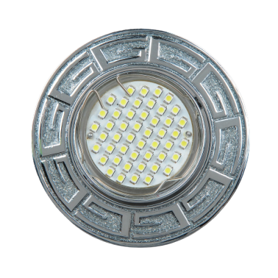 16226-MR16-5.3-Wh Светильник точечный белый с блестками от интернет магазина Elvan.ru
