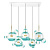 2027-S5 Blue Подвесной светильник LOFT IT Bolle