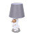 8208/1T MODERNI LN25 000 белый/серый, керамика/текстиль Настольная лампа Е27 1*60W 220V ATLAS