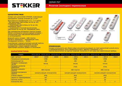 Розетка STEKKER PST16-311-20