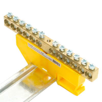 Шины N, PE, PEN, L, кросс-модули STEKKER LD555-812-12