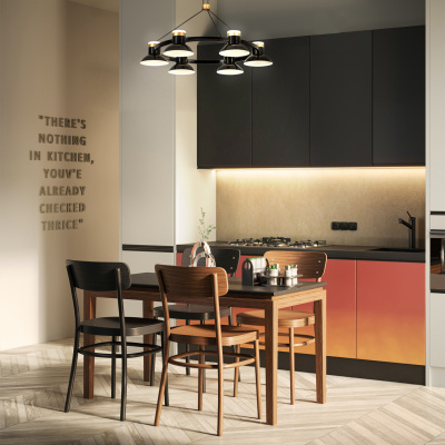 4516-1P, подвес, D135xH175/1600, LEDx10W, 800LM, 4000K, included