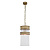 4200-1P, подвес, D170xH490/1850, 1xE14x40W, excluded
