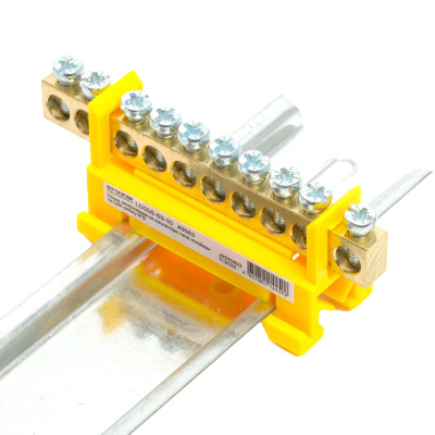 Шины N, PE, PEN, L, кросс-модули STEKKER LD556-69-10