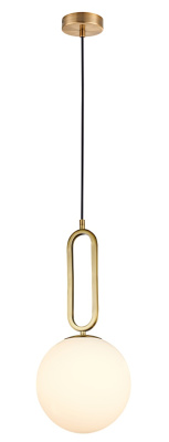 6081/1-Ba Подвес латунь E27x1 ELVAN