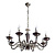 Подвесная люстра Arte Lamp VERDI A5603LM-8AB