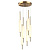 4794/72L PENDANT ODL21 479 бронзовый/белый Подвес LED 72W REEDS