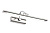 Бра Zortes BLOWE ZRS.63237.8, Мощность - 8Вт, Тип лампы: LED, В - 95мм / Г - 175мм / Ш - 425мм