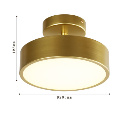 3059-2P, потолочный светильник, D200xH125, LEDx18W, 1440LM, 4000K, included