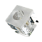 8031-G-9-Wh-Ch Светильник точечный белый-хром от интернет магазина Elvan.ru