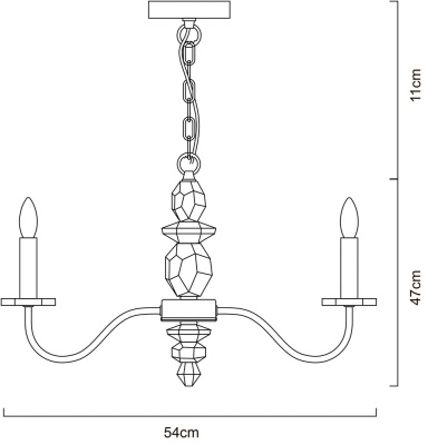 Подвесная люстра Arte Lamp LITIZIA