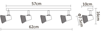 Спот Arte Lamp GRID