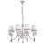 Подвесная люстра Arte Lamp СHERUBINO A5656LM-8WG