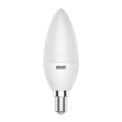 Светодиодная лампа Gauss Свеча 6W 450Lm 4100K E14 33126